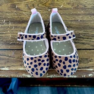 Leopard print baby/toddler Mary Jane